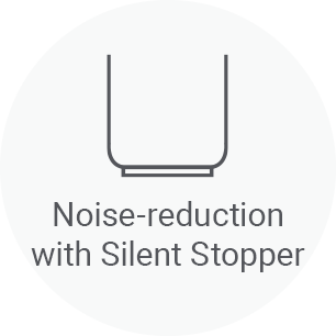 Noise-reduction with silence silent stopper 